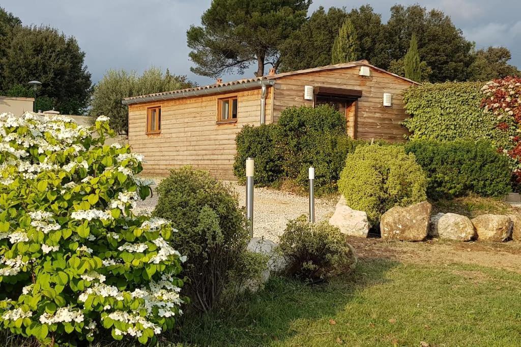 Chalet De Charme Climatise Sur La Route Du Ventoux Carpentras Extérieur photo